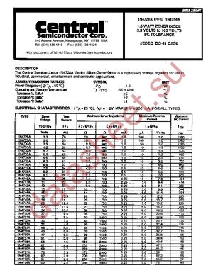 1N4731A datasheet  